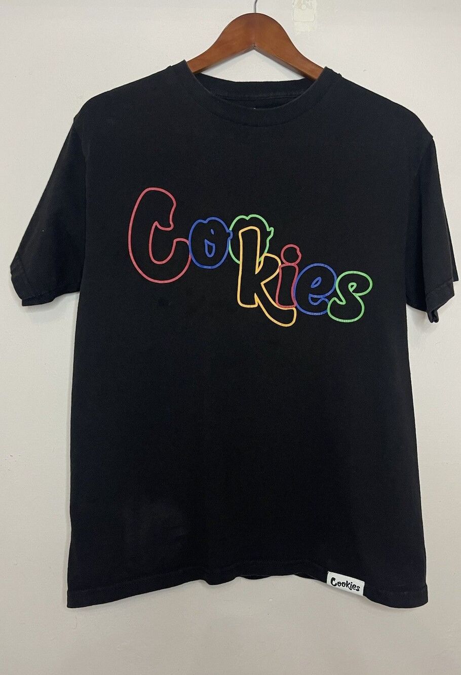 Cookies Unisex Black Logo Tshirt Graphic Tee